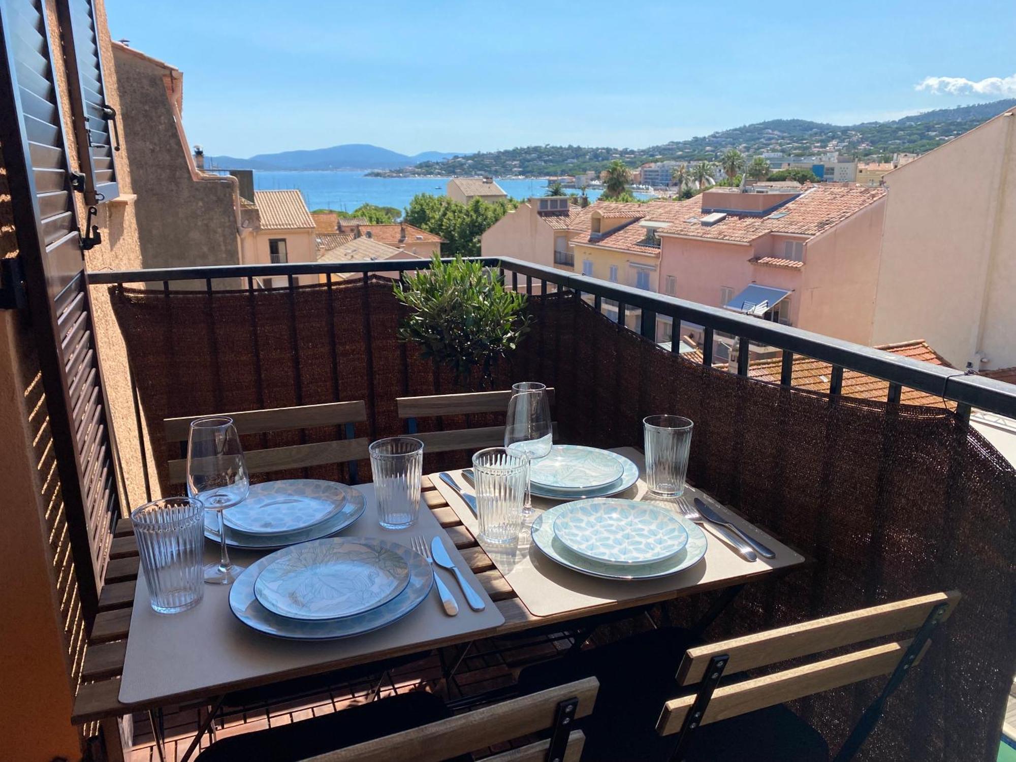 Appart Vue Mer Coeur Ville - Casa Riviera Bellevue Sainte-Maxime Exterior photo